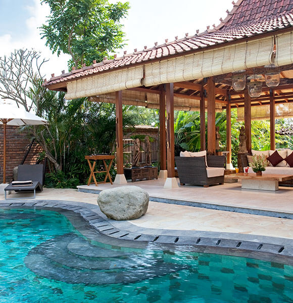 Villa Amy - Pool and living pavillion